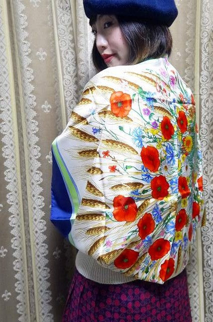 OLD Gucci スカーフ紺(新品)