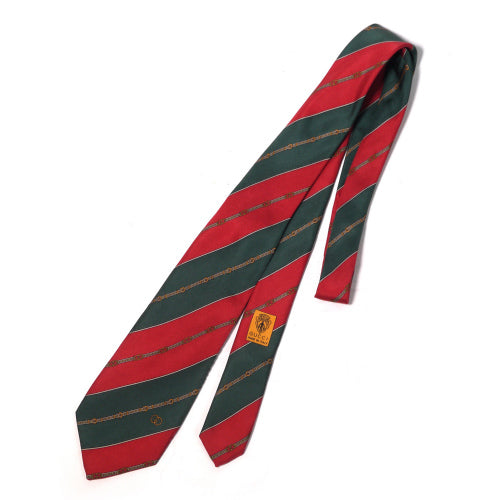 OLD Gucci ネクタイ シルク100%(グリーン×レッド)