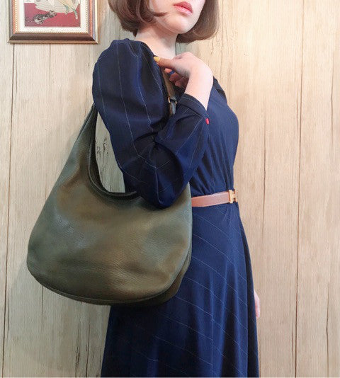 HERMES ガオ ワンショルダー(オリーブグリーン)