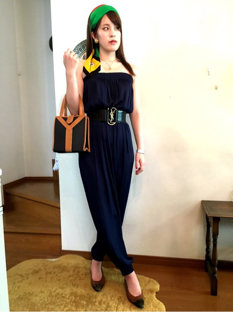 YVES SAINT LAURENT ハンドバック(黒)