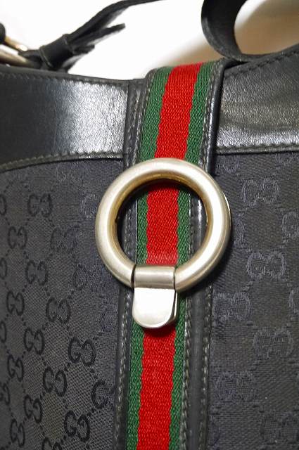 OLD Gucci レア！セミショルダー（黒）