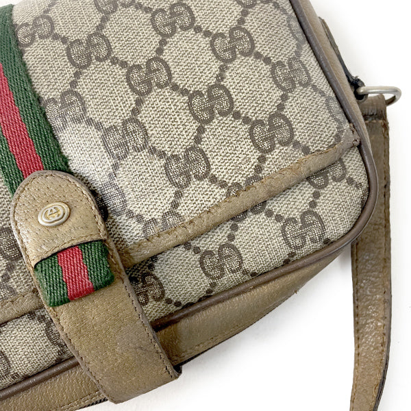 OLD Gucci 縦シェリーミニポシェット（茶）