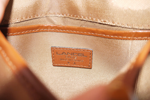 Old Lancel　ミニポシェット（茶）