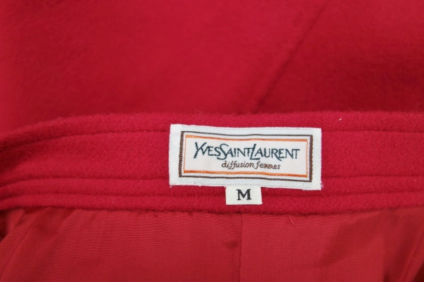 YVES SAINT LAURENT スカートスーツ（ローズピンク）