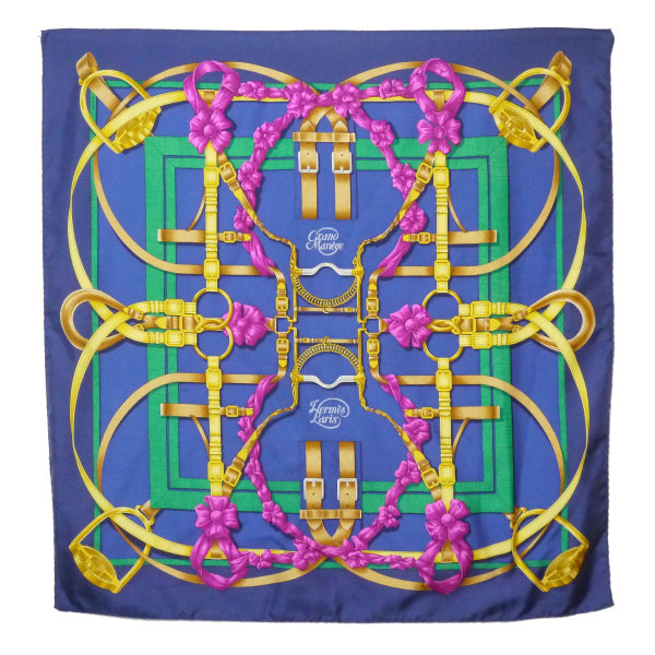 HERMES　大判カレ スカーフ ベルト柄/H.D'ORIGNY