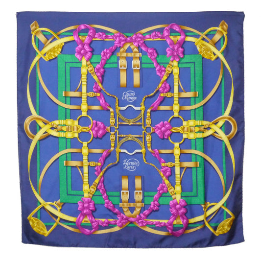 HERMES　大判カレ スカーフ ベルト柄/H.D'ORIGNY