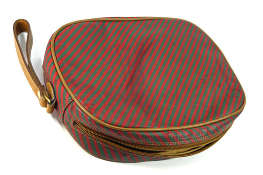 OLD Gucci Rigateラインセカンドバック（赤緑）