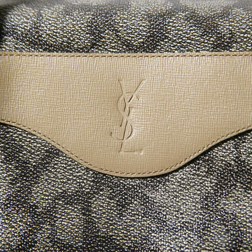 YVES SAINT LAURENT ポーチ付きボストン