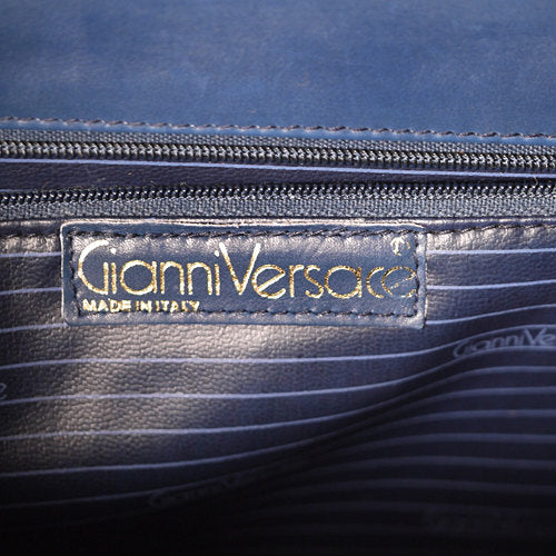 VERSACE　リボンショルダー（青）