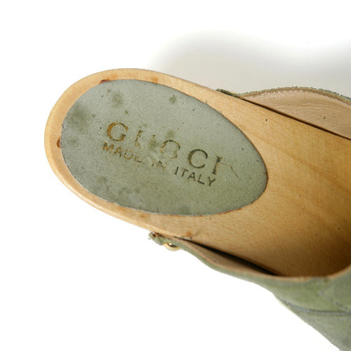 OLD Gucci ホースビット サボ(水色)