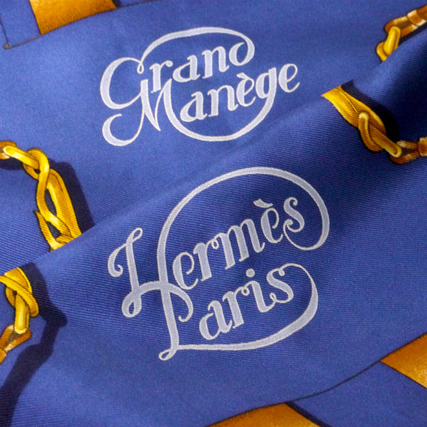 HERMES　大判カレ スカーフ ベルト柄/H.D'ORIGNY