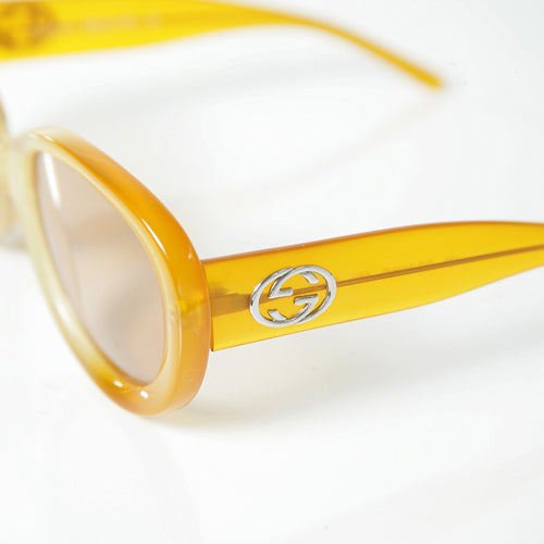 OLD Gucci 　サングラス　マスタードイエロー