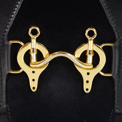 OLD Gucci ト音記号ショルダー（黒）