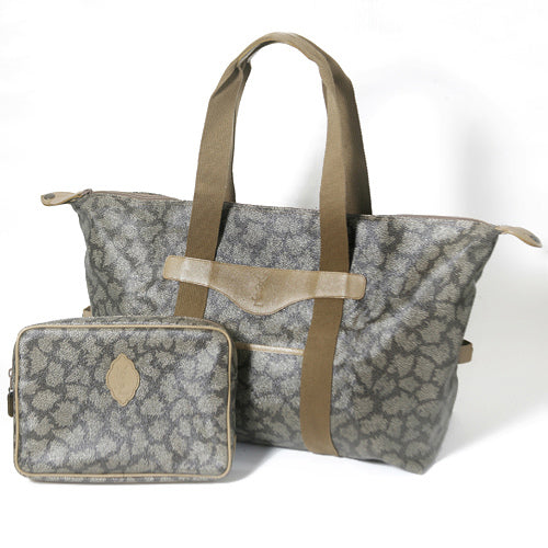 YVES SAINT LAURENT ポーチ付きボストン