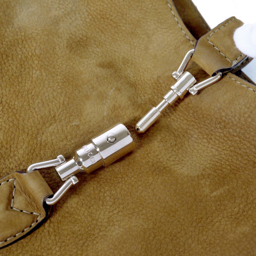 Gucci ２wayジャッキーショルダー （ヌバック・キャメル）