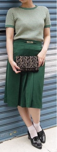 Salvatore Ferragam　チェーンショルダー（黒）