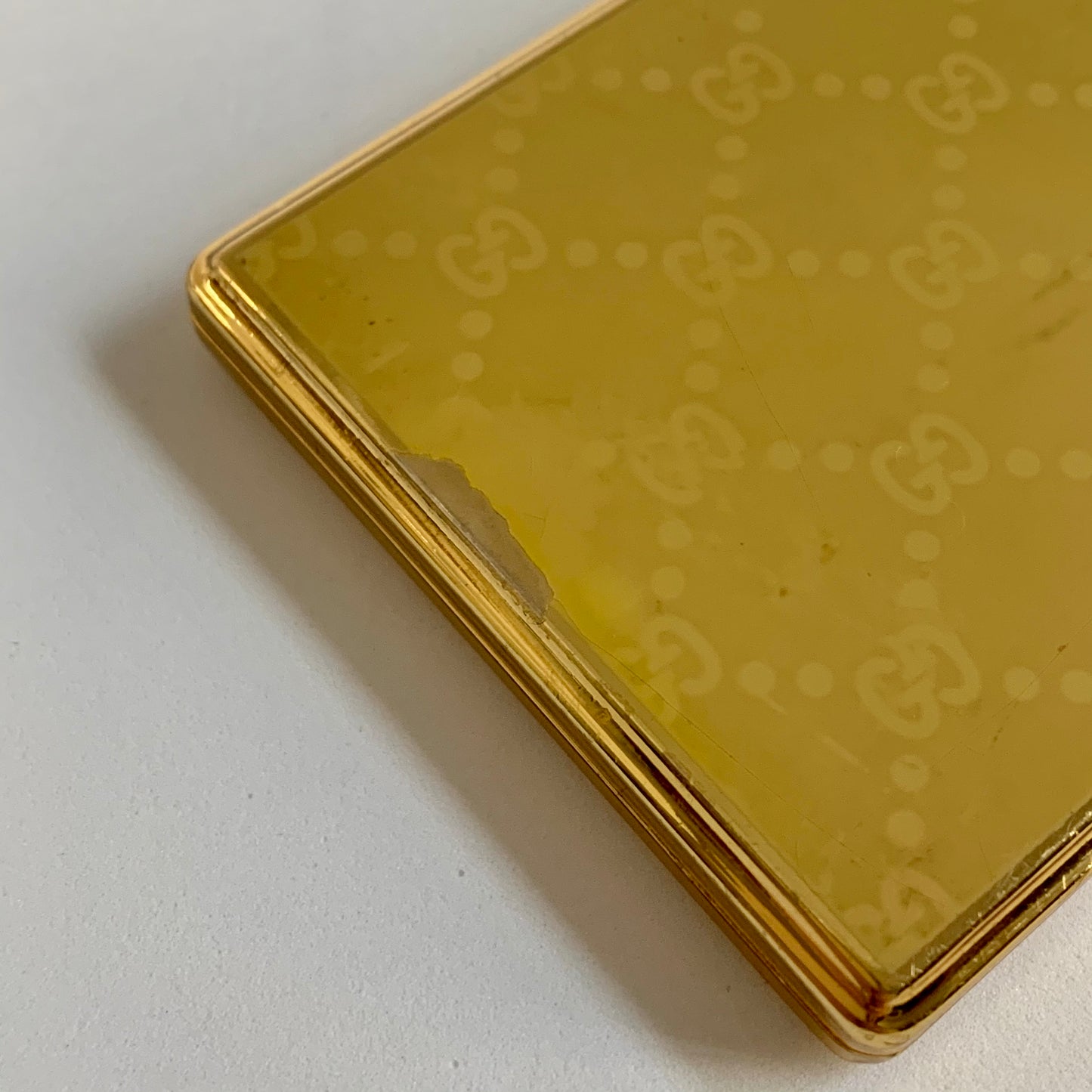 OLD Gucci　シガレット/カードケース（ゴールド）