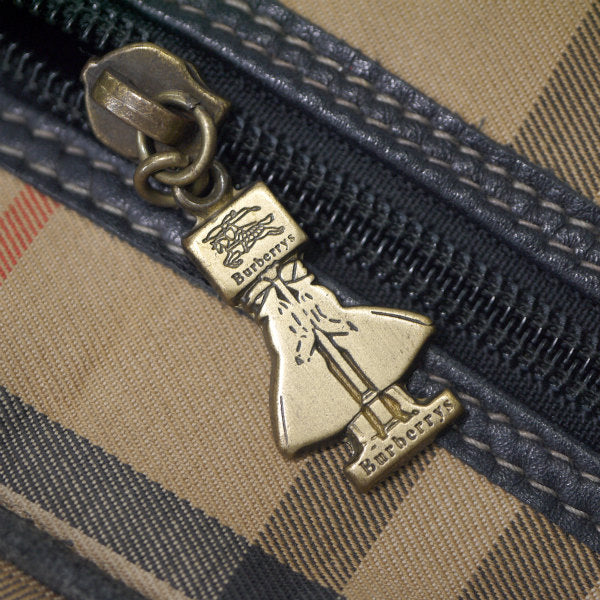 Classical Burberrys　レア！ノバチェック柄ミニハンドバッグ（ベージュ）