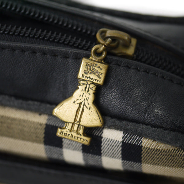 Classical Burberrys　レア！ノバチェック柄ショルダーバッグ（ベージュ）