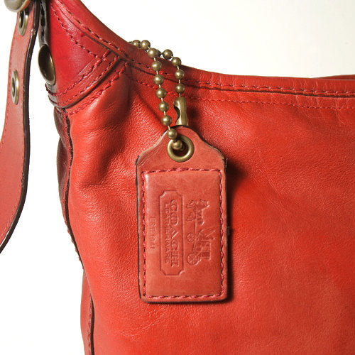Coach　サーモンオレンジバケツショルダー