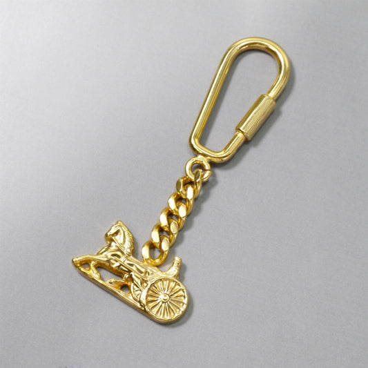 OLD CELINE　馬車モチーフキーホルダー（ゴールド）
