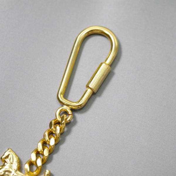 OLD CELINE　馬車モチーフキーホルダー（ゴールド）