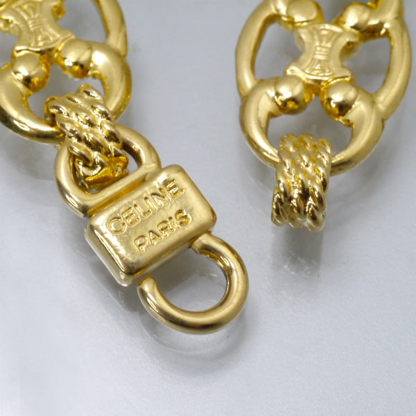 OLD CELINE　マカダムチェーン ネックレス（ゴールド）