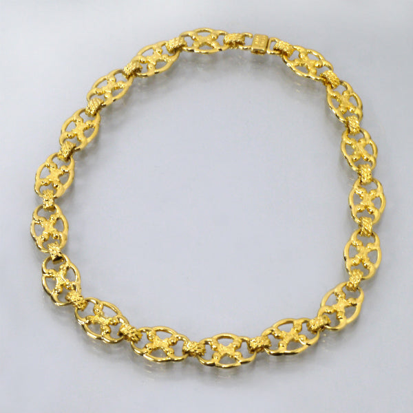 OLD CELINE　マカダムチェーン ネックレス（ゴールド）