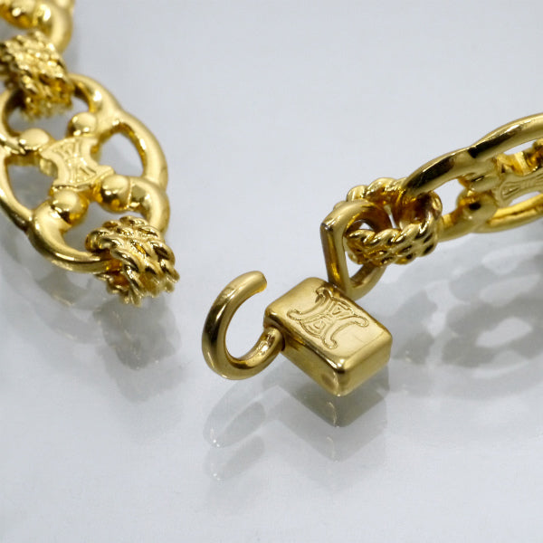 OLD CELINE　マカダムチェーン ネックレス（ゴールド）