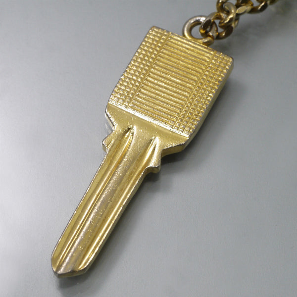 OLD CELINE　馬車 鍵モチーフキーホルダー（ゴールド）