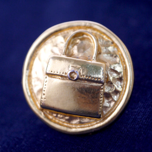 OLD CELINE　バッグイヤリング（大・金）