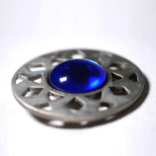 OLD Celine　青のブローチ