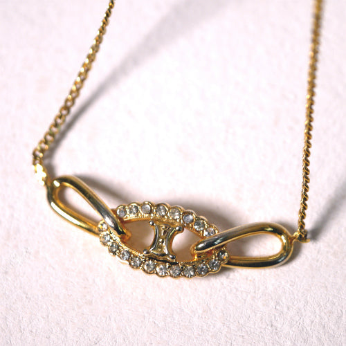 OLD Celine　マカダム　ネックレス