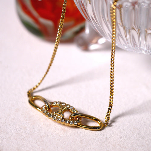 OLD Celine　マカダム　ネックレス