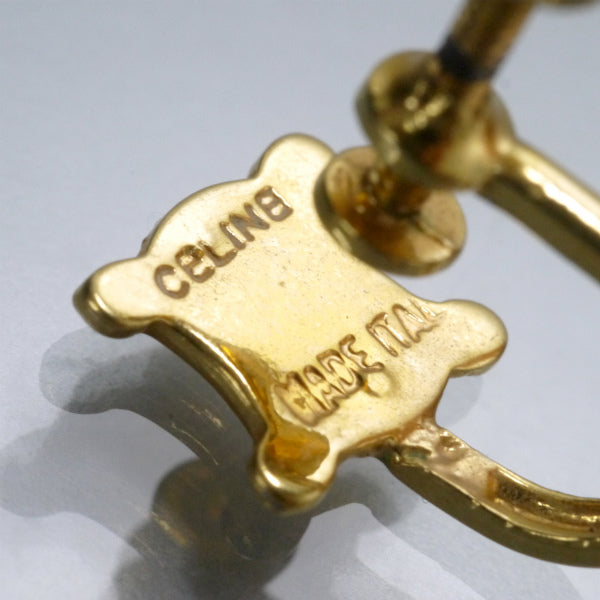 OLD CELINE　マカダムストーンイヤリング（ゴールド）