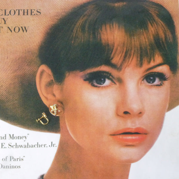 OLD CELINE　マカダムストーンイヤリング（ゴールド）