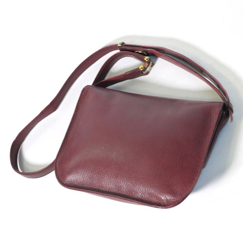 Cartier ボルドー斜めがけポシェット（ボルドー）