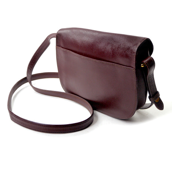 Cartier　<訳あり>ベルトデザイン ミニポシェット（ボルドー）