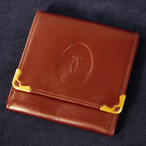 Cartier ボルドーコインケース