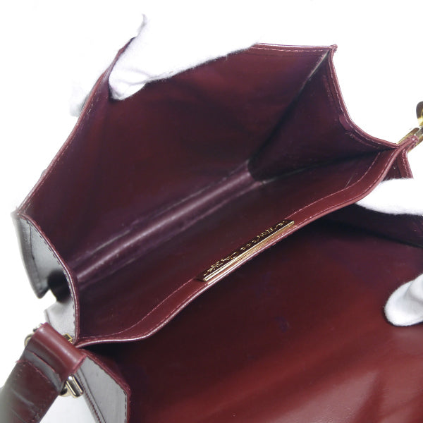 Cartierボルドー　斜めがけショルダー