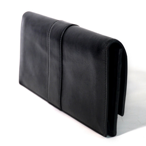 Cartier　 トリニティ 長財布 （黒・総皮）