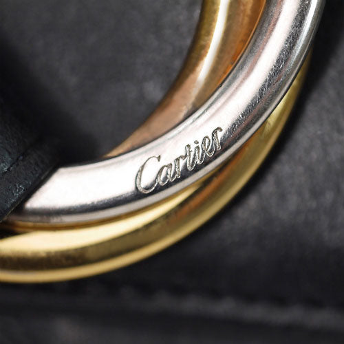 Cartier　 トリニティ 長財布 （黒・総皮）