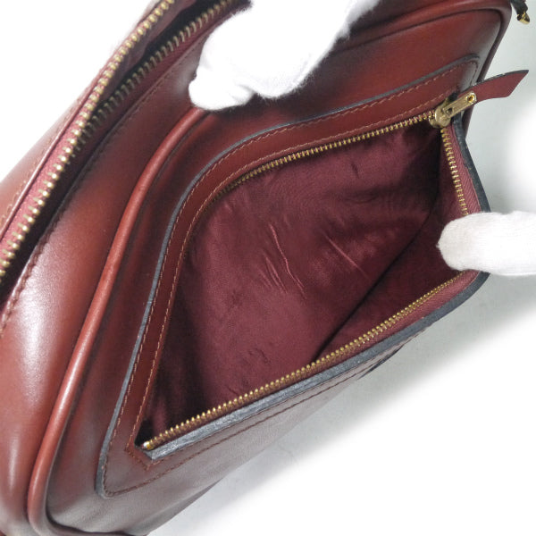 Cartier マストライン横長ショルダー（ボルドー）