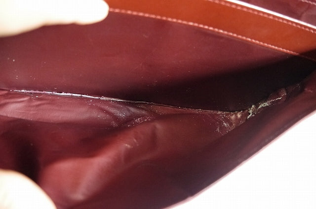 Cartier ボルドー2重ショルダー