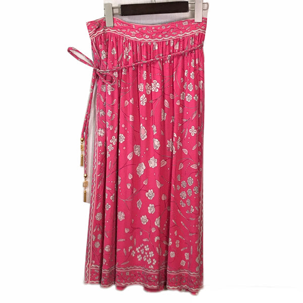EmilioPucci　ピンクのシルク スカート