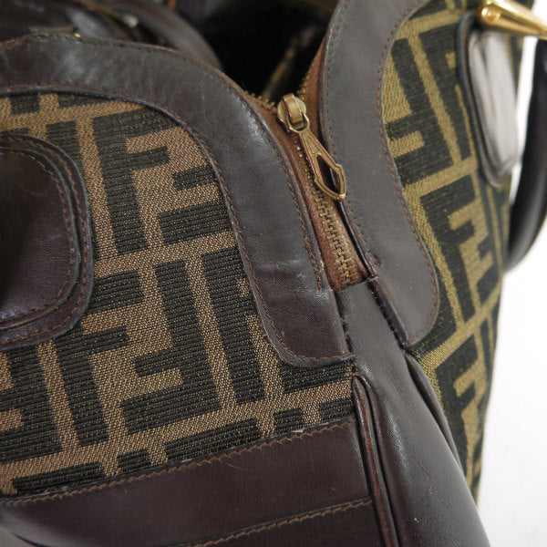 Fendi　ズッカ柄リバーシブル ショルダー付ボストン