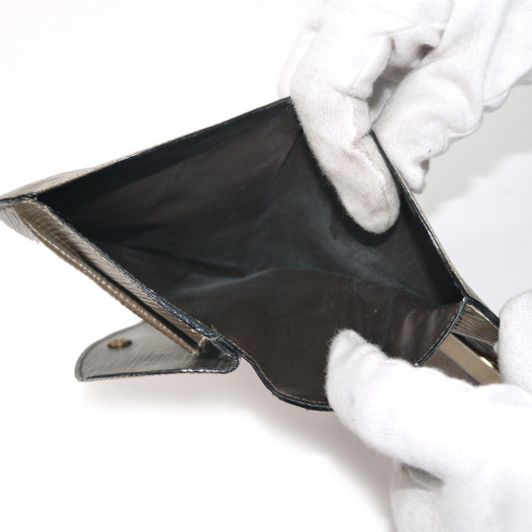 Fendi ズッカ柄ラウンド財布（カーキベージュ）