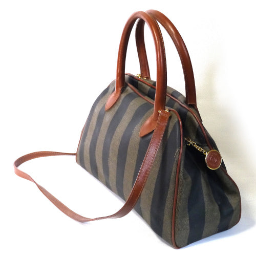 Fendi　ペカン柄２Wayボストン