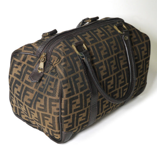 OLDFendi　ズッカ柄ボストン（茶）