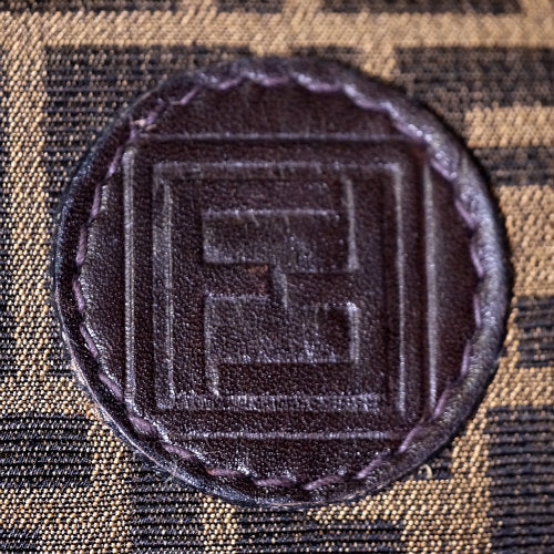 OLDFendi　ズッカ柄ボストン（茶）